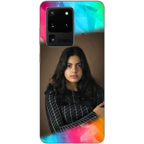 Color Polygons Custom Photo Case for Samsung S20 Ultra