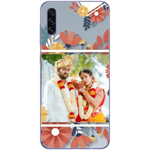 Flower Frame Photo Case for Samsung A50s