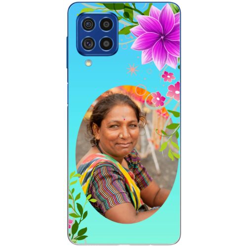 Rustic Flower Custom Photo case for Samsung F62