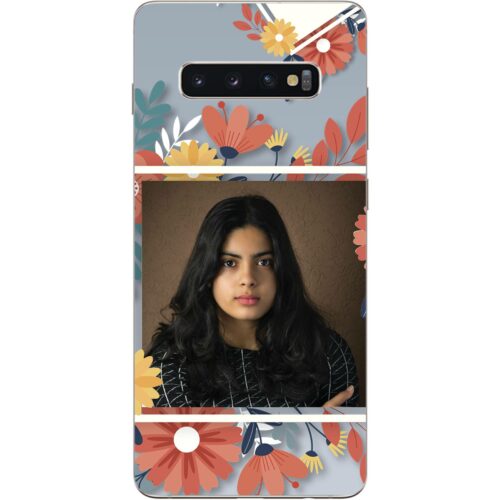 Flower Frame Photo Case for Samsung S10 Plus