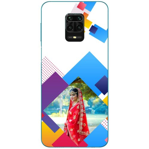 Abstract Rectangle Photo Case for Mi Note 9 Pro Max