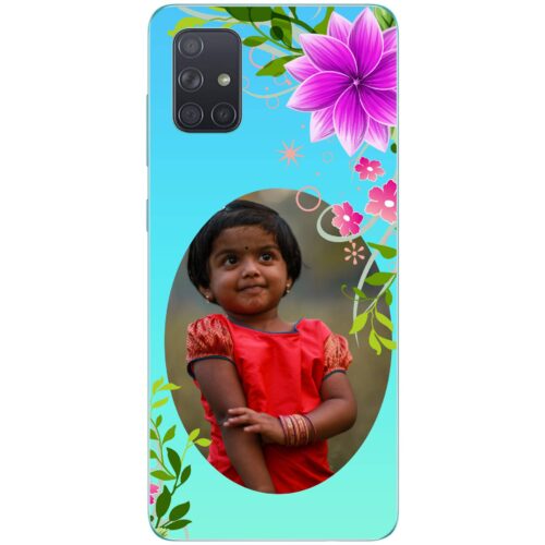 Rustic Flower Custom Photo case for Samsung A71