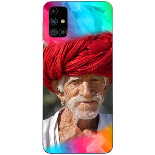 Color Polygons Custom Photo Case for Samsung M31s