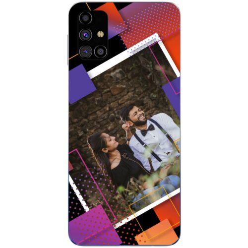 #9 Abstract Design Photo case for Samsung M31s