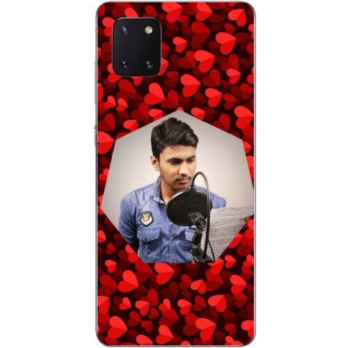 #8 Hexagon Custom Photo Case for Samsung Note 10 Lite