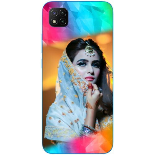 Color Polygons Custom Photo Case for Poco C3
