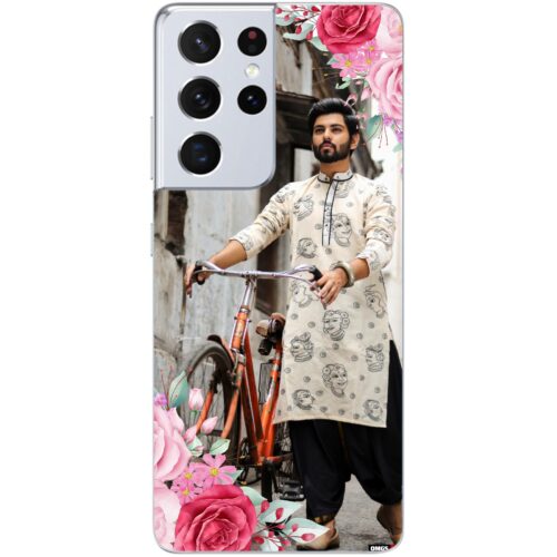 #2 Flowers Custom Photo case for Samsung S21 Ultra