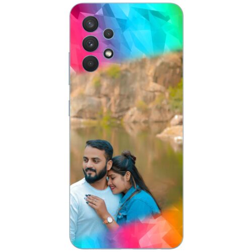 Color Polygons Custom Photo Case for Samsung M32