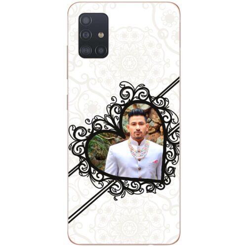 Love Frame Custom Photo Case for Samsung A51