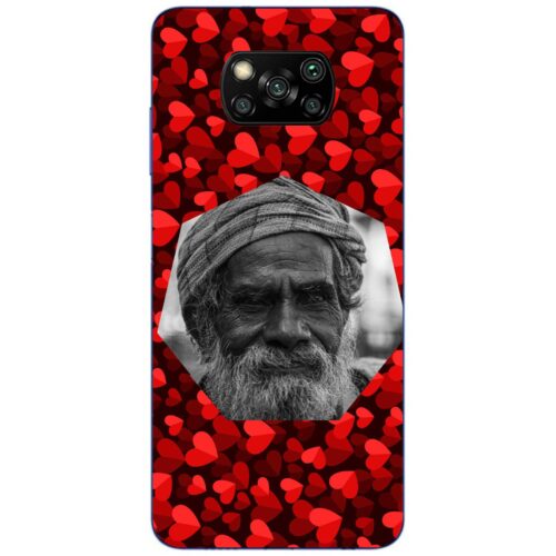 #8 Hexagon Custom Photo Case for Poco X3 Pro
