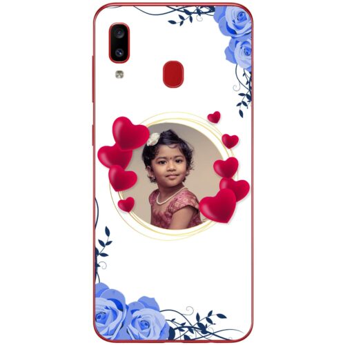 Loved ones face photo case for Samsung A20