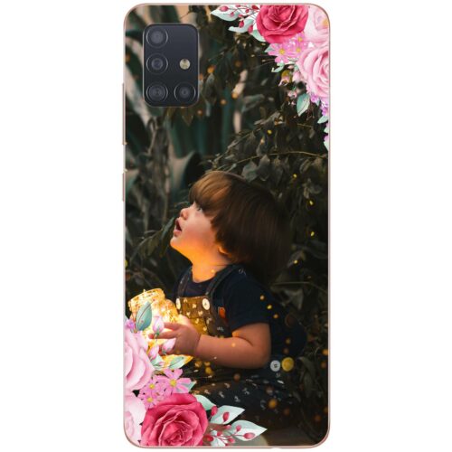 #2 Flowers Custom Photo case for Samsung A51