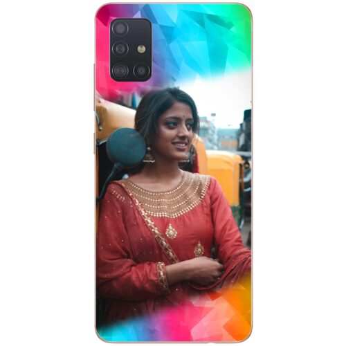 Color Polygons Custom Photo Case for Samsung A51