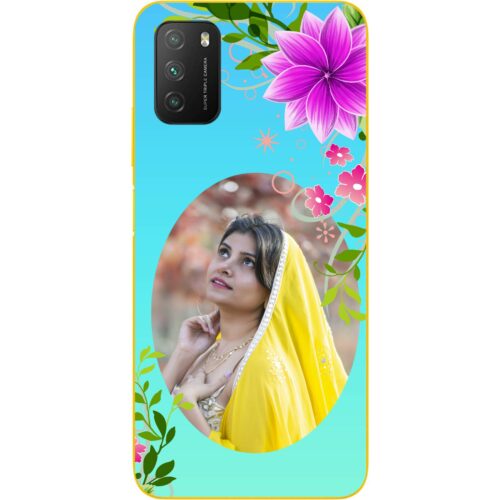 Rustic Flower Custom Photo case for Poco M3