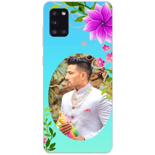 Rustic Flower Custom Photo case for Samsung A31