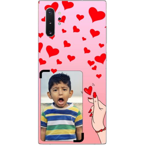 Snapping Fingers Custom Photo case for Samsung Note 10 Plus