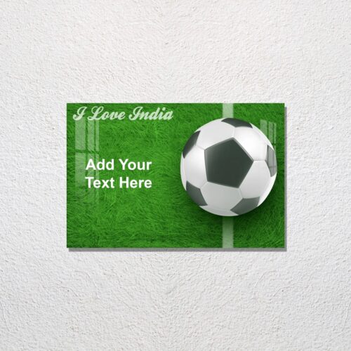Football Ground Acrylic Designer Name Plate
