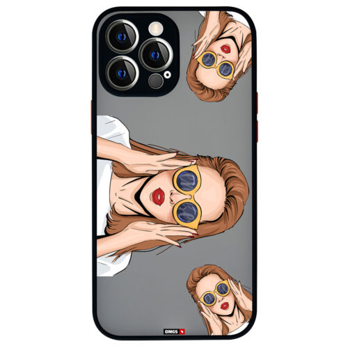 Glass Girl iPhone Case