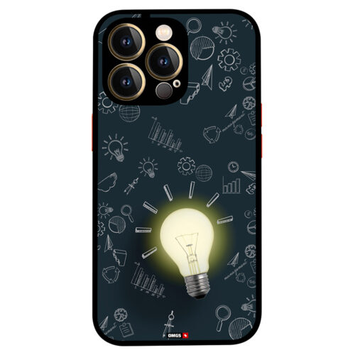 Creative Hand-Painted Lamp iPhone Case