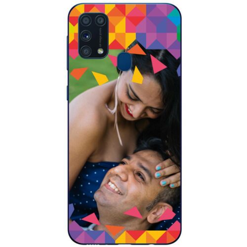 #4 TOP BOTTOM Abstract Design Photo case for Samsung M31