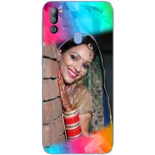 Color Polygons Custom Photo Case for Samsung M21