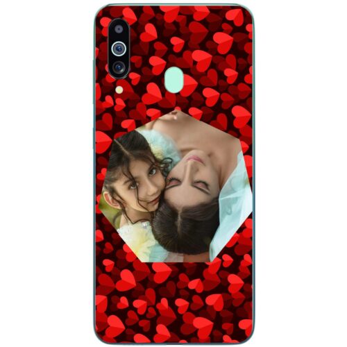 #8 Hexagon Custom Photo Case for Samsung M40