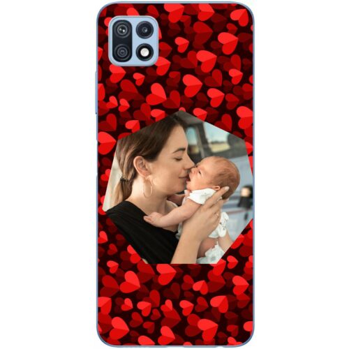 #8 Hexagon Custom Photo Case for Samsung F42