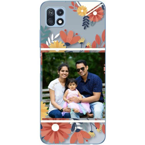 Flower Frame Photo Case for Samsung F42