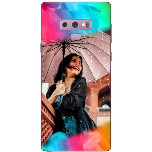 Color Polygons Custom Photo Case for Samsung Note 9