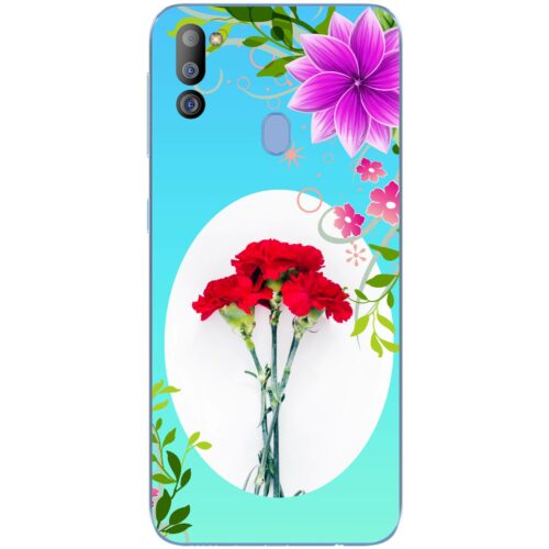 Rustic Flower Custom Photo case for Samsung M21