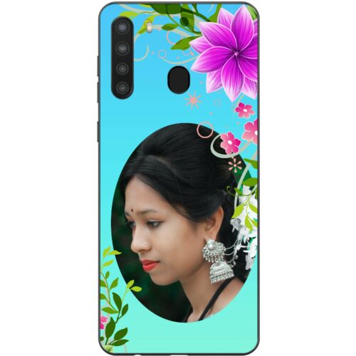 Rustic Flower Custom Photo case for Samsung A21