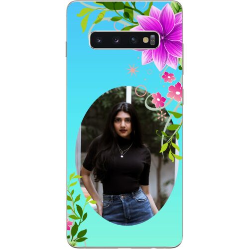 Rustic Flower Custom Photo case for Samsung S10