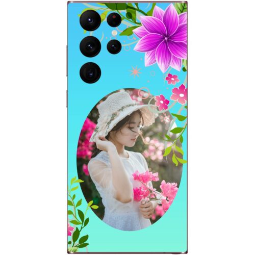 Rustic Flower Custom Photo case for Samsung S22 Ultra