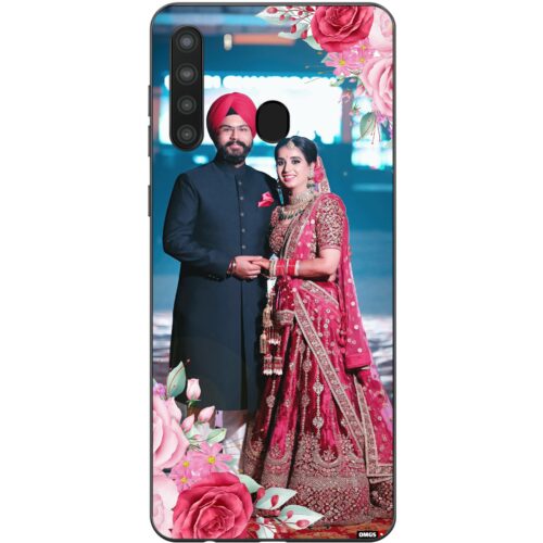 #2 Flowers Custom Photo case for Samsung A21