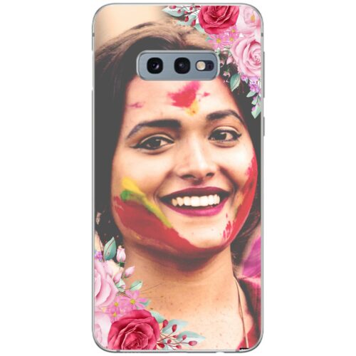 #2 Flowers Custom Photo case for Samsung S10e