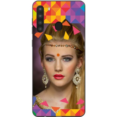 #4 TOP BOTTOM Abstract Design Photo case for Samsung A21