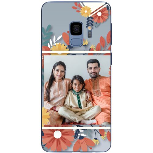 Flower Frame Photo Case for Samsung S9