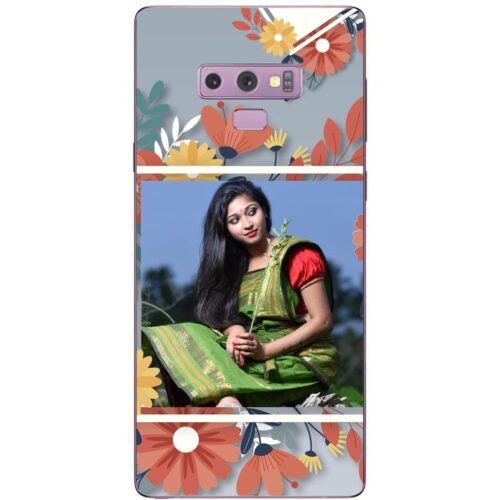 Flower Frame Photo Case for Samsung Note 9