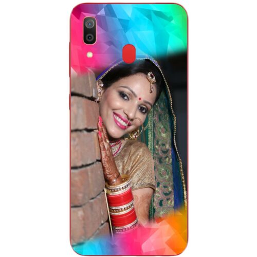 Color Polygons Custom Photo Case for Samsung A30