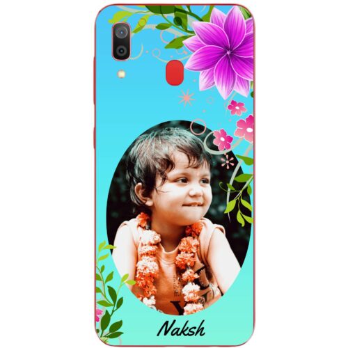 Rustic Flower Custom Photo case for Samsung A30