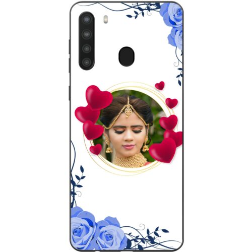 Loved ones face photo case for Samsung A21