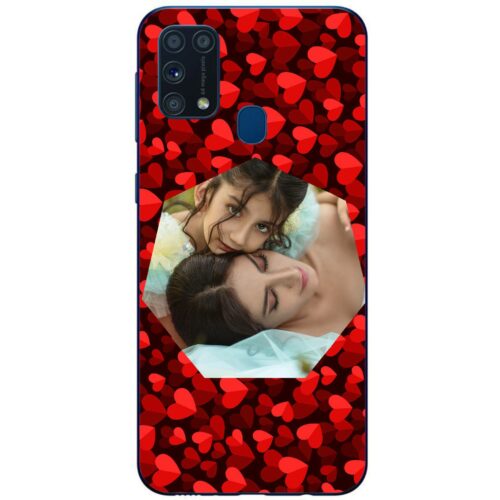 #8 Hexagon Custom Photo Case for Samsung M31