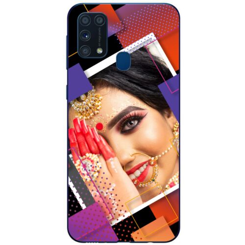#9 Abstract Design Photo case for Samsung M31
