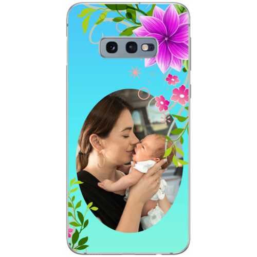 Rustic Flower Custom Photo case for Samsung S10e