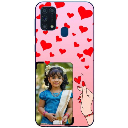 Snapping Fingers Custom Photo case for Samsung M31