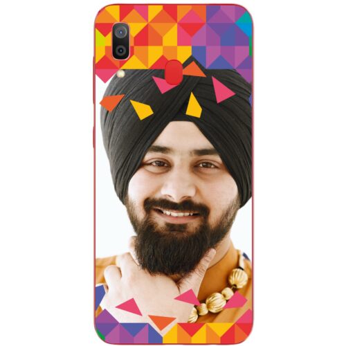 #4 TOP BOTTOM Abstract Design Photo case for Samsung A30