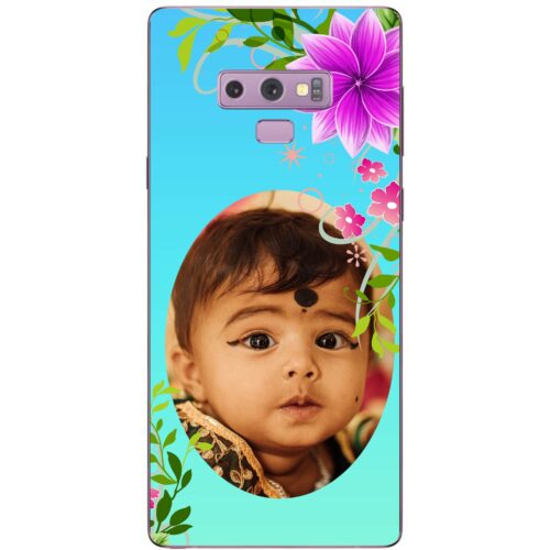 Rustic Flower Custom Photo case for Samsung Note 9