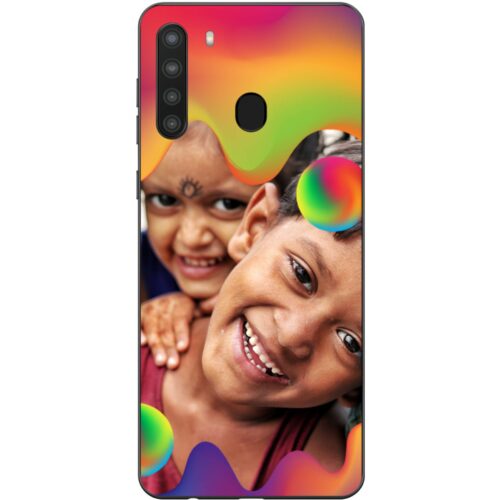 #5 Melt Custom Photo Case for Samsung A21