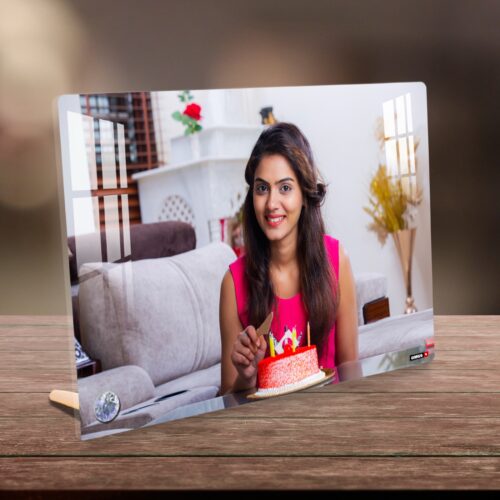 Alternative view of OMGs Acrylic Photo Stand