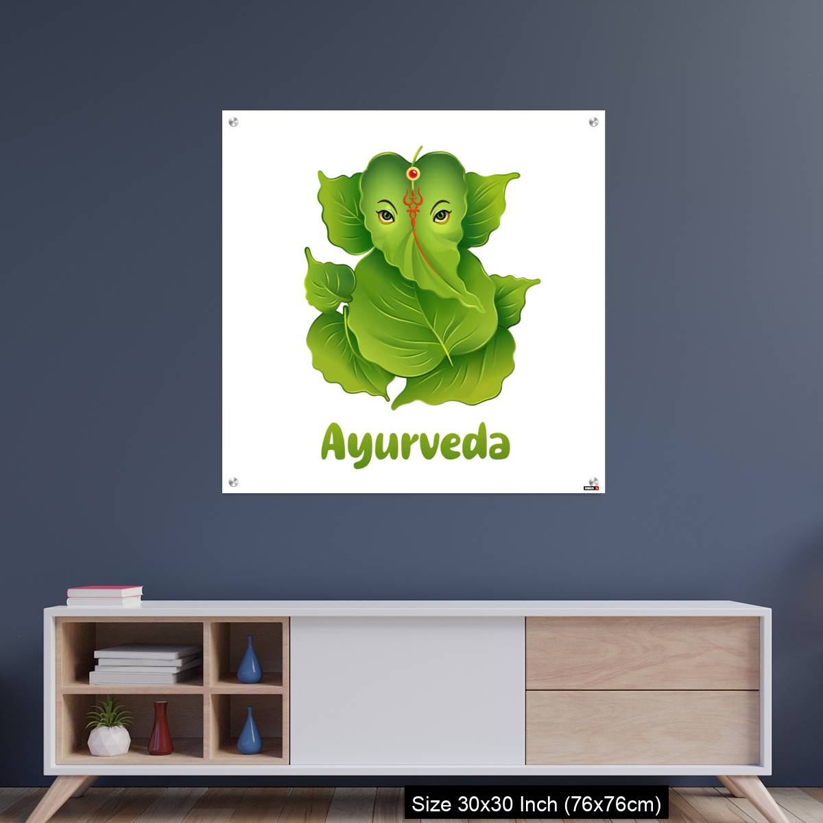 OMGs Acrylic Wall Decor – Lord Ganesha